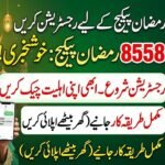 8558 Web portal Registration